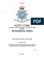 ACPO - Police Prevent Strategy