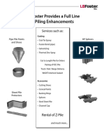 L.B. Foster Provides A Full Line of Piling Enhancements: Services Such As