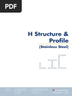 Structure Profile PDF | PDF | Structural Steel | Pipe (Fluid