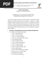 Download Pengumuman Penerimaan CPNS Kemenkes 2017 Netpdf by Helmi Agustian SN358339396 doc pdf