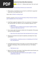 Download Remember the Titans Video Sheet Questions_KEY by Sarah Sarah SN358339734 doc pdf