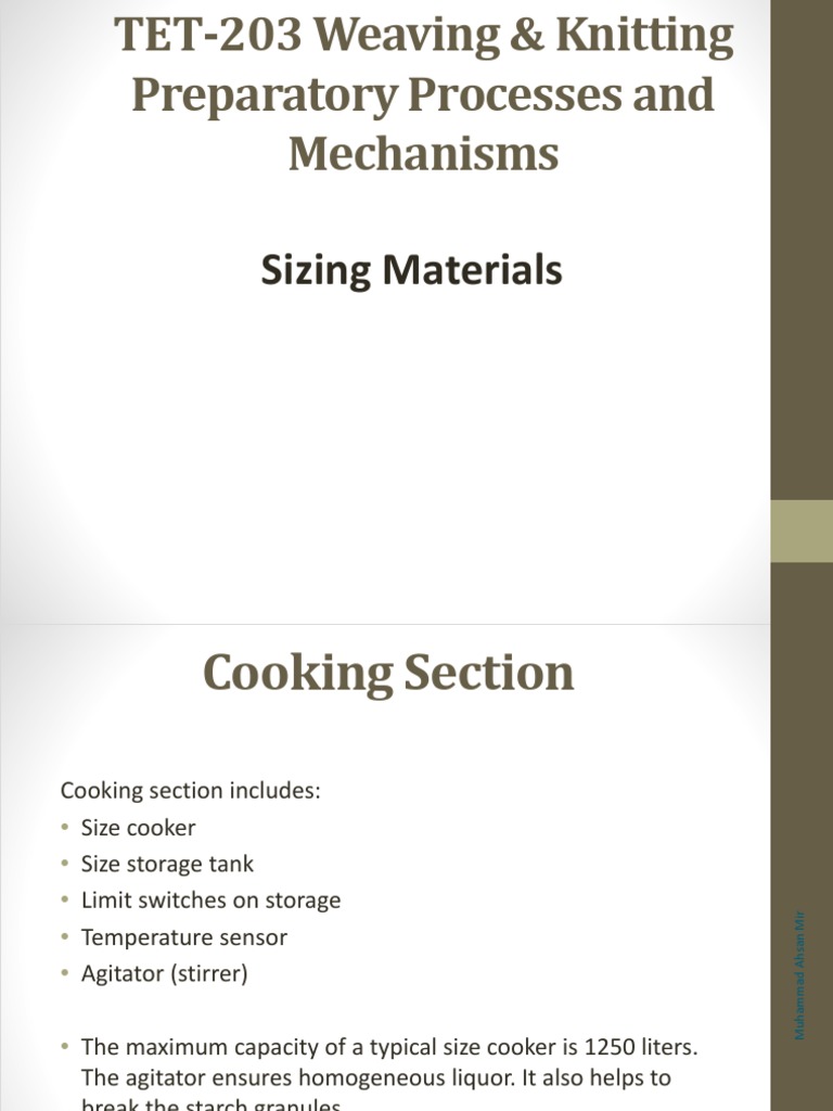 Sizing Materials Starch Sodium Hydroxide