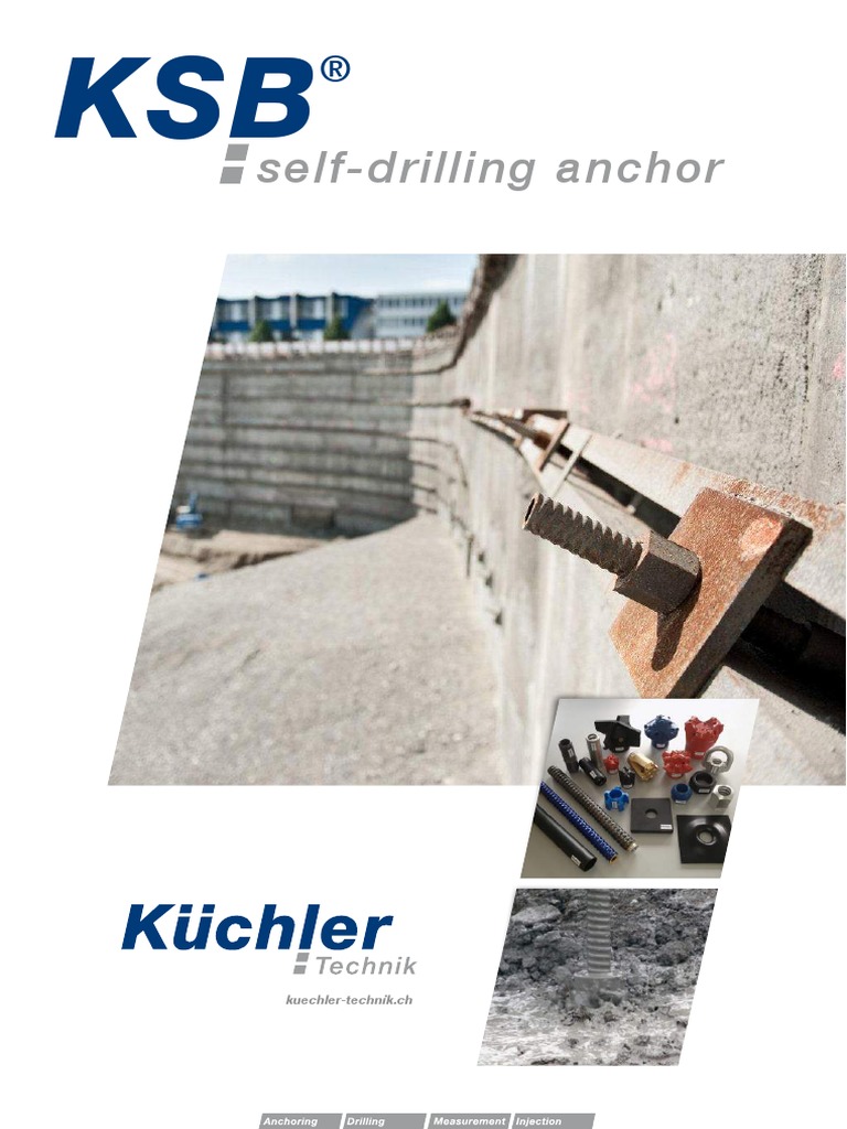 Anchor Props Deep Foundation Drill