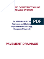 Design and Construction of Drainage Systems