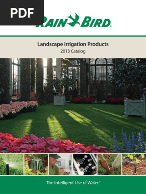 Catalog Irigatii Rain Bird 2013 Pdf Irrigation Water Resources