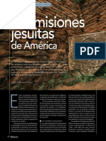 Las proezas de la convivencia: Las misiones jesuitas de América