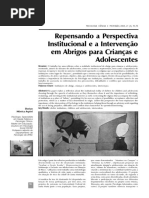 Repensando a Perspectiva Institucional e a Intervenção em Abrigos para Crianças e Adolescentes