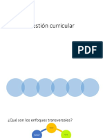 Gestión Curricular