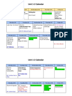 Unit 1 2 Calendar