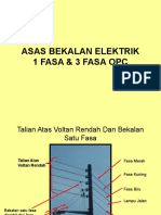 Asas Bekalan Elektrik 1& 3 Fasa Opc