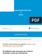Comunicacion Efectiva y Pitch