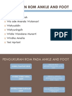 1 Pengukuran Rom Pada Ankle and Foot