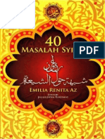 40 Masalah Syiah - Ijabi