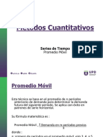 Métodos Cuantitativos - Promedio Movil1