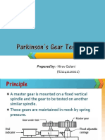 Parkinson Gear Tester