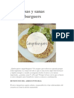 Deliciosas y Sanas Cangreburguers