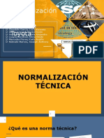 Normalización Técnica y Sistema Toyota