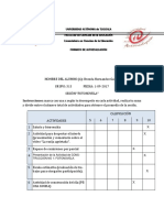 Autoevaluación 3