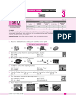 Igko Sample Paper Class-3