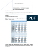 Trabalho 4 - Cálculo Numérico