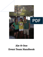 Ale-8-One Event Team Handbook