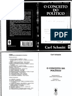 Carl Schmitt - O Conceito Do Politico