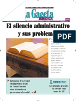 El Silencio Administrativo y Sus Problemas - Autor José María Pacori Cari