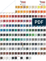 Rhino Colour Chart Final 3 Standard Colours