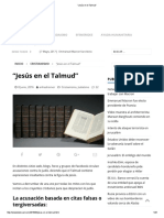 "Jesús en El Talmud" PDF