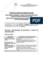 Convocatoria_Intercambio Académico y Doble Titulación_Cohorte 2018-2_Fac. Ingeniería