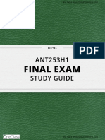 ANT253 Finals Guide