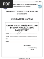 Download Ge8161 Problem Solving and Python Programming Laboratory by MOHANRAJB MIT-APCSE SN358377628 doc pdf
