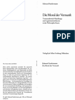Edmund Sandermann_Die Moral Der Vernunft_Kant_1989