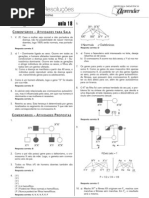 Biologia - Caderno de Resoluções - Apostila Volume 4 - Pré-Universitário - Biologia4 - Aula18