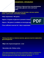 Gluconeogenesis - Introduction