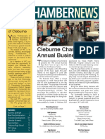 September 2017 Cleburne Chamber of Commerce News