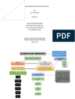 Evidencia 2 Mapa Conceptual Técnicas para Proyección de Presupuesto Desarrollada