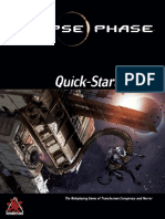 Eclipse Phase First Edition Quick-Start Rules (June 2014)