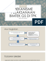 Mekanisme Pelaksanaan Bimtek Gs Di TPK