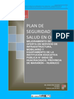 Plan de Seguridad I.E. 84045 Huacrachuco