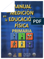 Manual de Medición en La Educación Física PRIMARIA