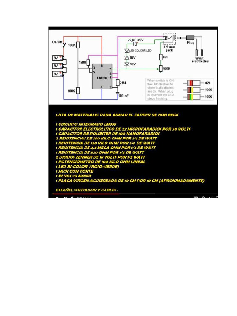 Construir Zapper | PDF