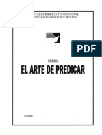 El Arte de Predicar Nivel Certificado PDF