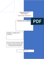 Estructura de Proyecto