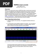 WSPR-X Users Guide