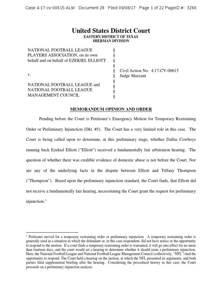 Injunction Order | PDF | Injunction | Standing (Law)