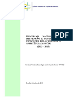 Programa Nacional de Prevenção e Controle de Infecções Relacionadas À Assistência À Saúde (2013-2015)