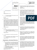 Biologia - Caderno de Resoluções - Apostila Volume 1 - Pré-Vestibular Bio4 Aula02