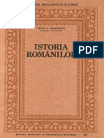Istoria Românilor (P.P.Panaitescu-manual 1942 Retipărit 1990) PDF