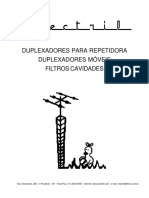 Duplexadores para repetidoras